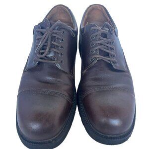 Rockport Kinetic Air Circulator Men’s 11M Brown Leather Lug Sole Lace Up Shoe